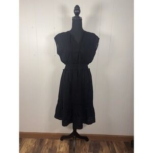 rails ashlyn black lace dress‎ xs lined